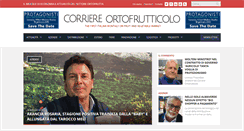 Desktop Screenshot of corriereortofrutticolo.it